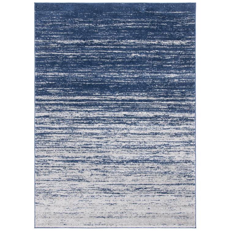 Ayoki Navy/Grey Area Rug