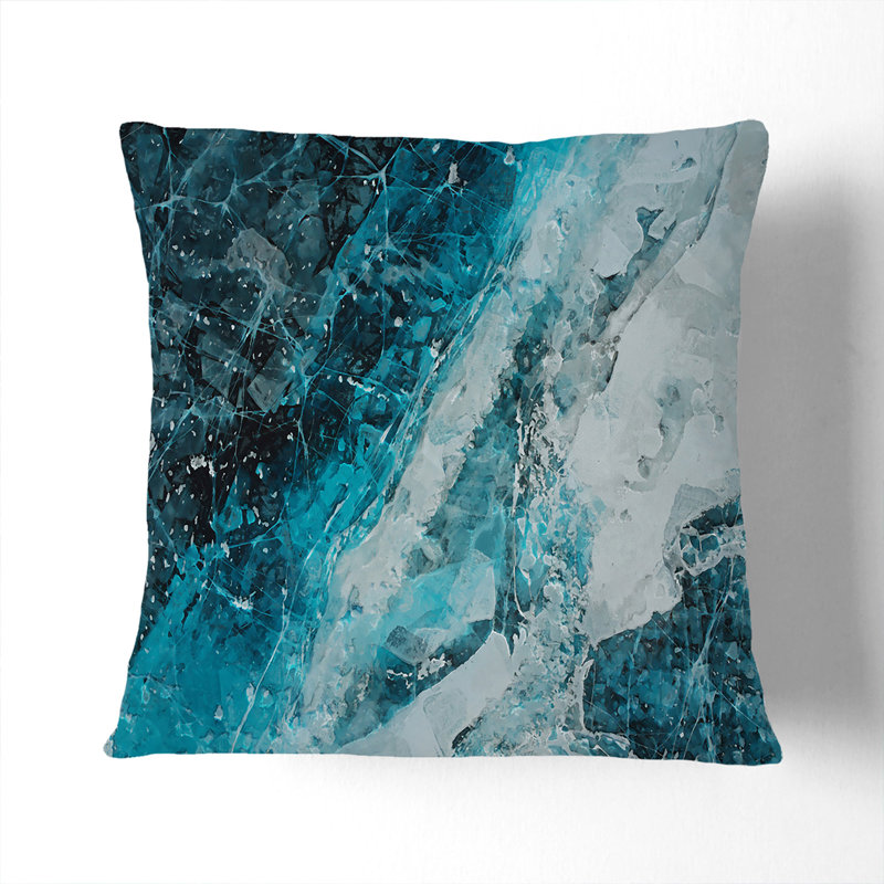 Square Throw Cushion, 40cm H x 40cm W x 15cm D