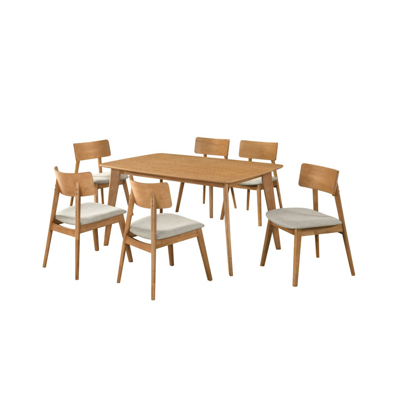 Solaria Mid-century Inspired Dining Set