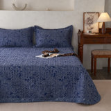 Ensemble de courtepointe à motif cachemire en coton 3 pièces Vintage