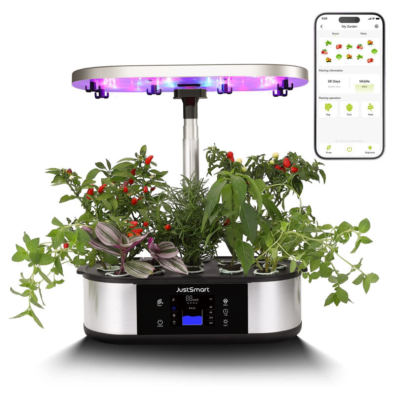 Système de culture hertzien sans fil avec 12 applications et 3 modes de plantation