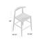 Ardo Solid Wood Bar & Counter Stool-221812004-211709417