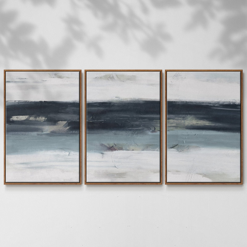 Above Us - Multi Piece Framed Canvas, Noyer, H 40 po x l 78 po x P 2 po