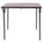 Tanda Square Plastic Outdoor Folding Chat Table