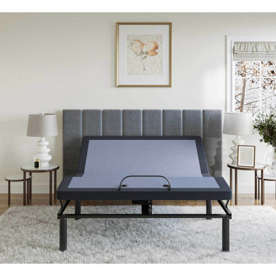 Sommier articulé Os25 pour lit Queen, avec option anti-ronflement et poids maximal de 62 kg (136,99 lb). Modèle Queen ajustable, incluant le réglage de la tête et des pieds.