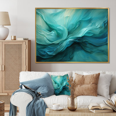 Turquoise Tranquillity V - Print