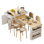 Kitchen Island with Extendable Dining Table