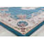 Tapis bleu / rose Arliz-708693260