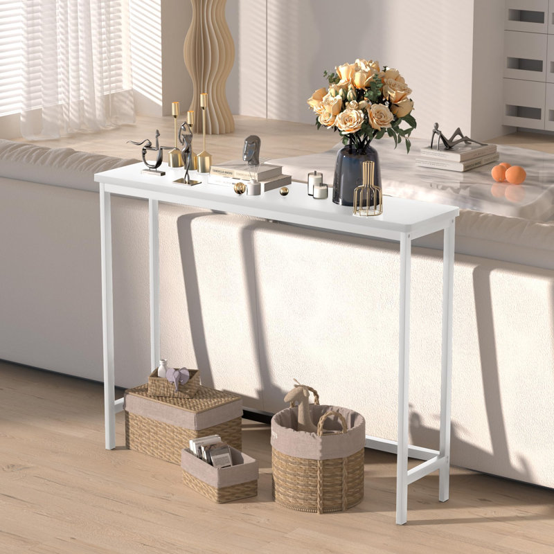 100cm Console Table, White