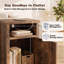 Table d'appoint de style champêtre avec armoire de rangement pour salon-118503826-118503827