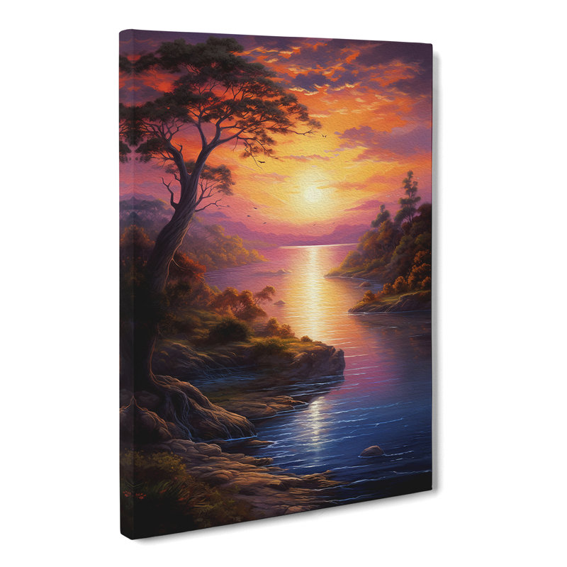 Sunrise Realism - Wrapped Canvas