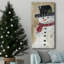 «Welcome Snowman», toile tendue avec châssis de qualité supérieure, prête à être accrochée-1650488033