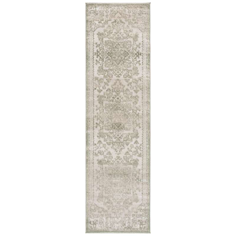 Chamber Power Loom Performance Oriental Indoor Rug, 2'-2" x 8'-0" Runner