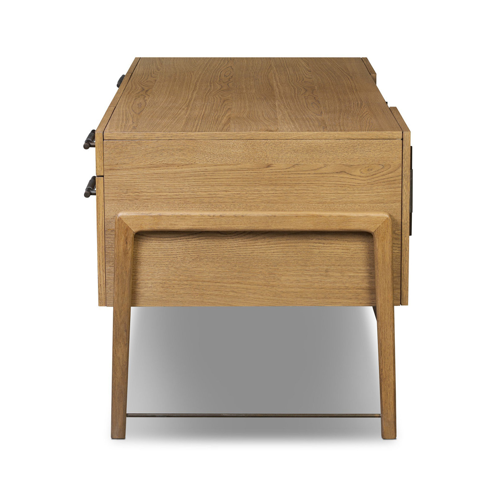 Karsten Writing Desk, Amber Oak