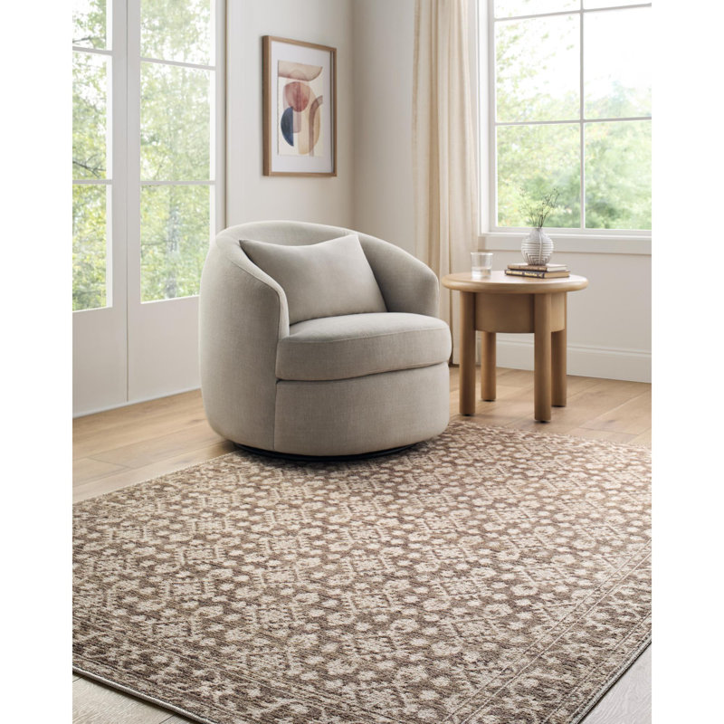 Tapis tissé à la machine Nabela Noor X Livabliss Aram, Rectangle 1 pi 10 po x 2 pi 11 po