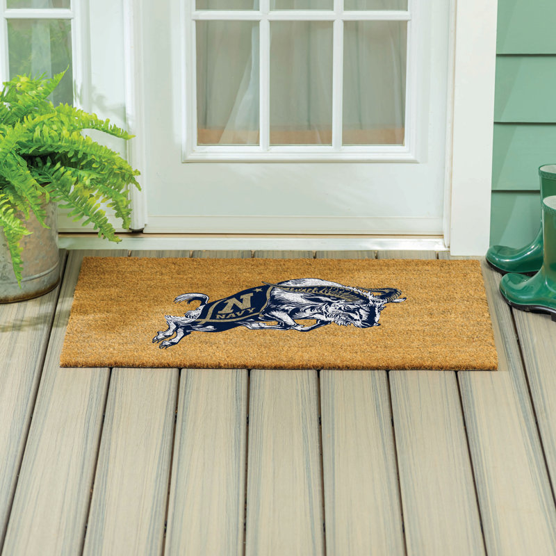 Grand tapis couleur coco US Naval Academy, 36 po x 24 po
