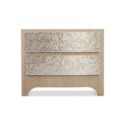 Konstance 2 - Drawer Solid Wood Nightstand
