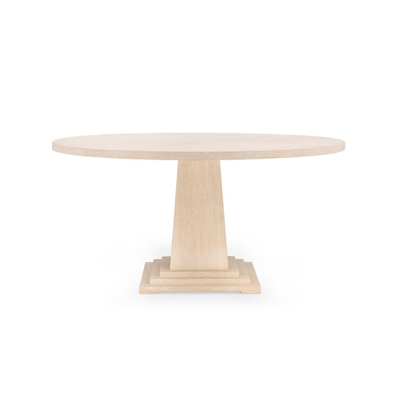 Breanna Round Solid Oak Dining Table
