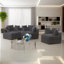 Canapé 54 po en chenille-654050531