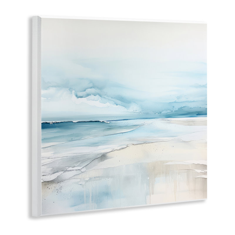  Abstract Modern Shoreline Wall Plaque Art by Irena Orlov