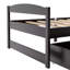 Lit plateforme simple avec deux tiroirs-1114891321