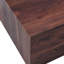 Table basse avec aspect grain de bois noyer, 39,3 x 23,6 x 12 pouces - rehausse le style de décoration intérieure