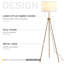 Lampe sur pied debout