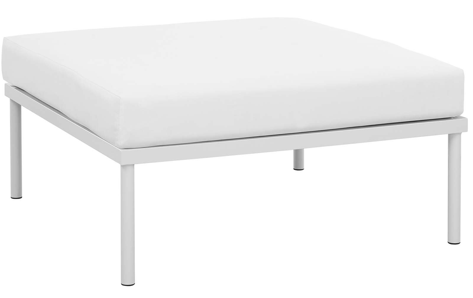 Harmony 198" Patio Sectional, White