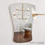 Key Mirror-Simple Satin Brass
