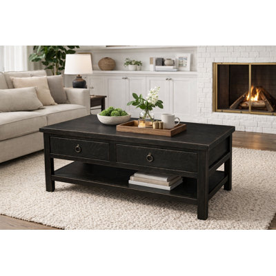 Bloomingdale Solid Wood Coffee Table