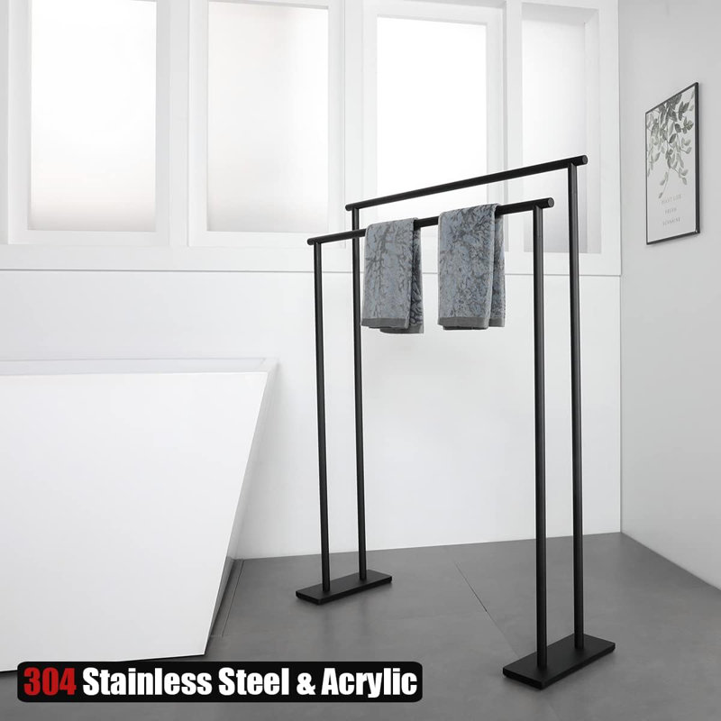 Porte-serviettes sur pied