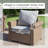 7-person Outdoor Patio Rattan Sofa-110869371-111282927