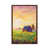 Classic Brown Wood Framed