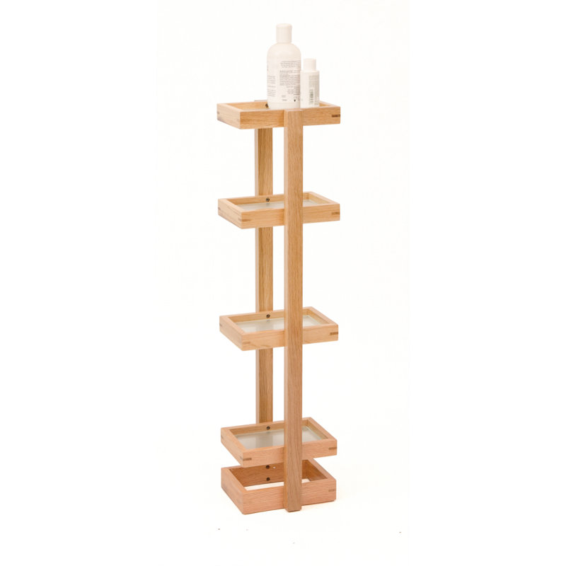 Freestanding Shower Caddy, Natural