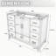 Base de meuble-lavabo durable avec portes et tiroirs à fermeture en douceur, finition bleue pour les salles de bain modernes-118148594-118148595