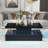 Selenne Coffee Table,cocktail table,living room table with LED lighting, 16 colors and a remote control-1463751720