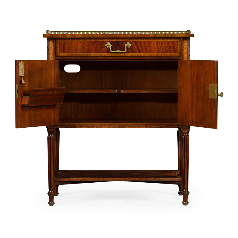 Buckingham 1 - Drawer Nightstand, Medium Antique Mahogany