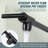 Deck Mounted Brass Pot Filler Kitchen Faucet with Double Handle and Joint Swing Arm-101968923