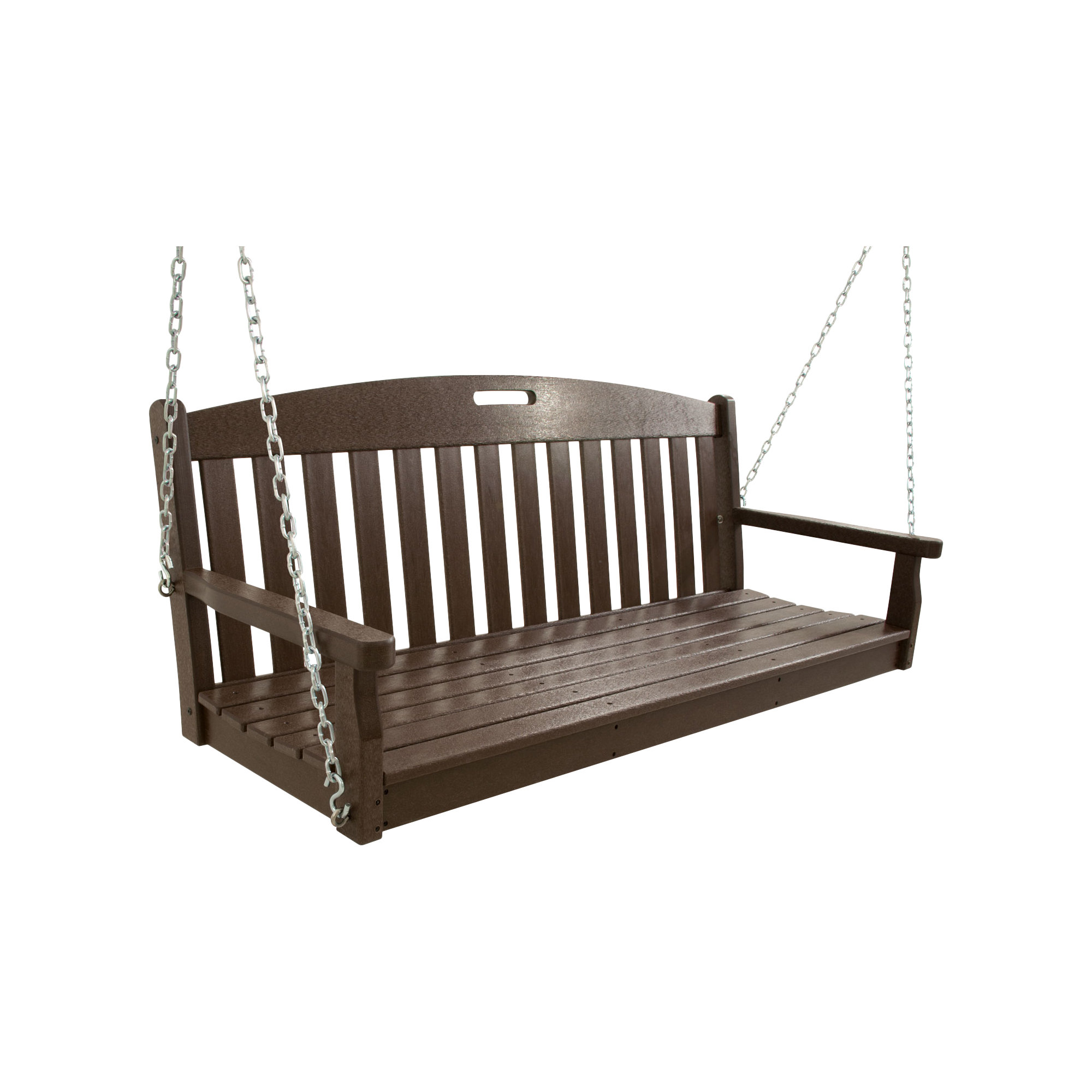 POLYWOOD Yacht Club 60" Swing, Vintage Lantern