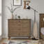 Large 4-Drawer Chest with Solid Wood Foot-82376381
