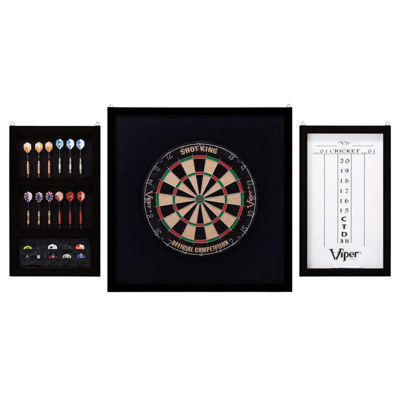 Viper Championship Backboard Set, Black