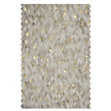 Demeter Cowhide Geometric Area Rug