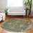 Machine Washable Indoor/Outdoor Xhevrie Aloe Rug-1337718930