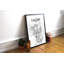 « calgary city map », reproduction d’impression sur affiche en encre-22634379