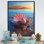 Impression sur toile Seashell Oceanic Elegance At Sunset II