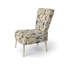 Chaise d'appoint rembourrée Ethereal Neutrals Boho