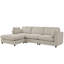 U_STYLE Canapé modulaire convertible rembourré en U avec méridienne réversible (non à vendre)