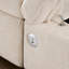 Canapé-lit modulaire de 107 po avec canapé-lit en forme de L, accoudoirs réglables en L, charge USB et de type C, repose-pieds avec rangement à mouvement libre, combinaison gratuite pour le salon et l’appartement, chenille