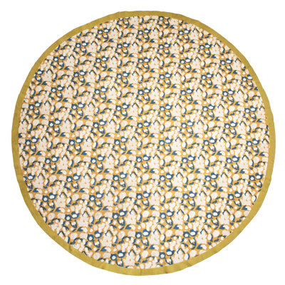 Forest Harvest Handmade Floral Tablecloth