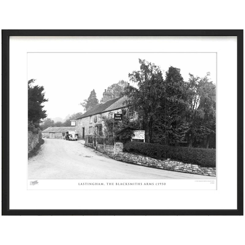 Lastingham, The Blacksmiths Arms C1950 - Single Picture Frame Print, 60cm H x 80cm W x 2.3cm D